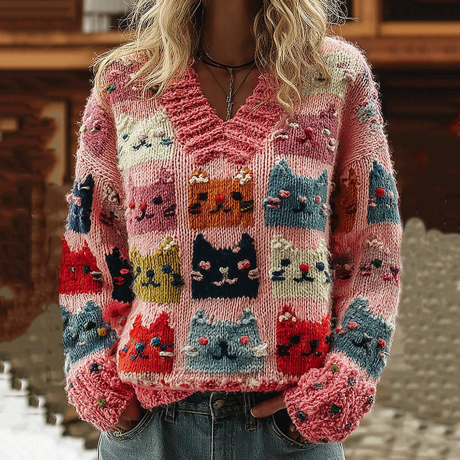 Cozy Buttoned Sweater