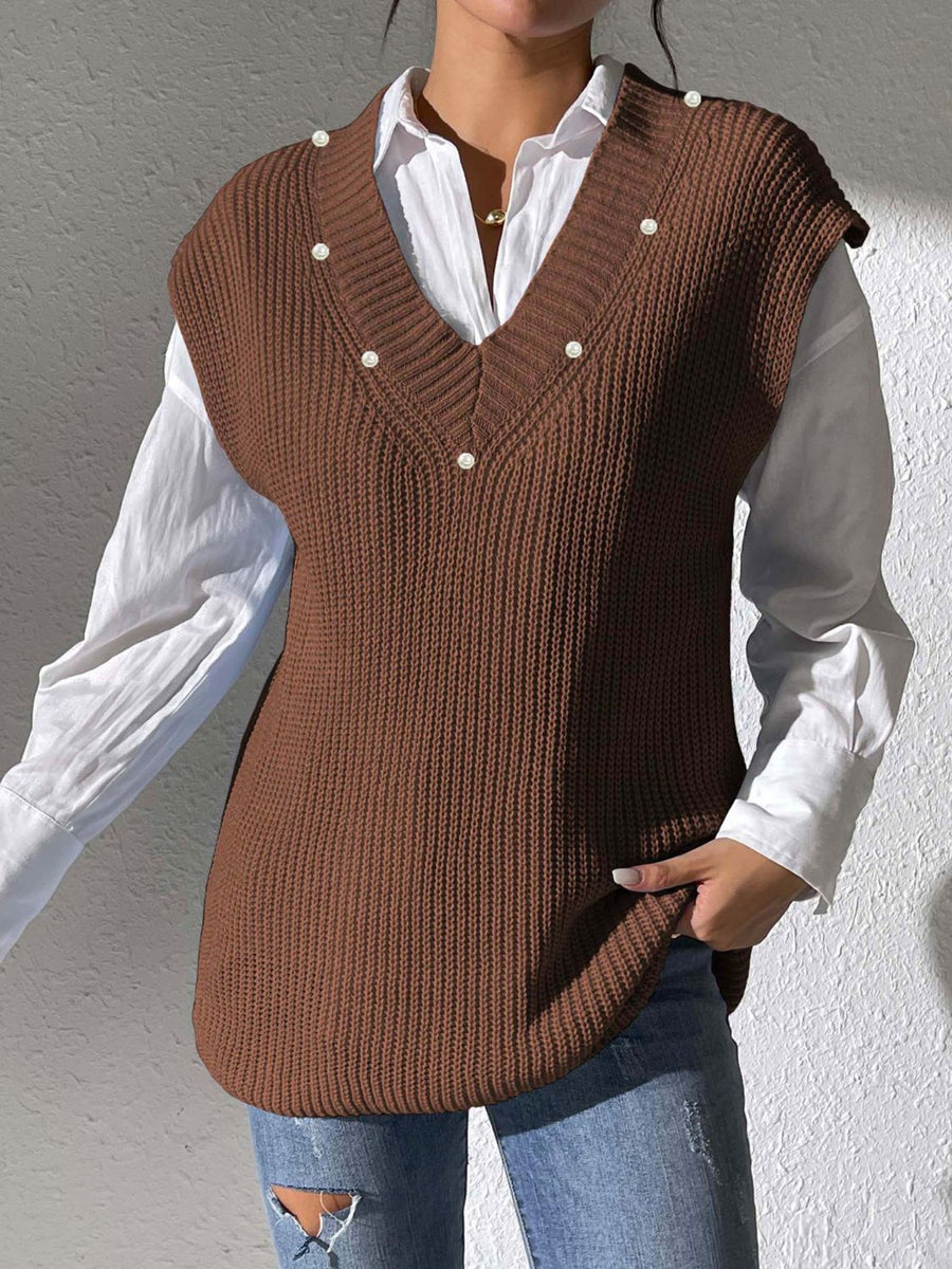 Easy Buttoned Sweater