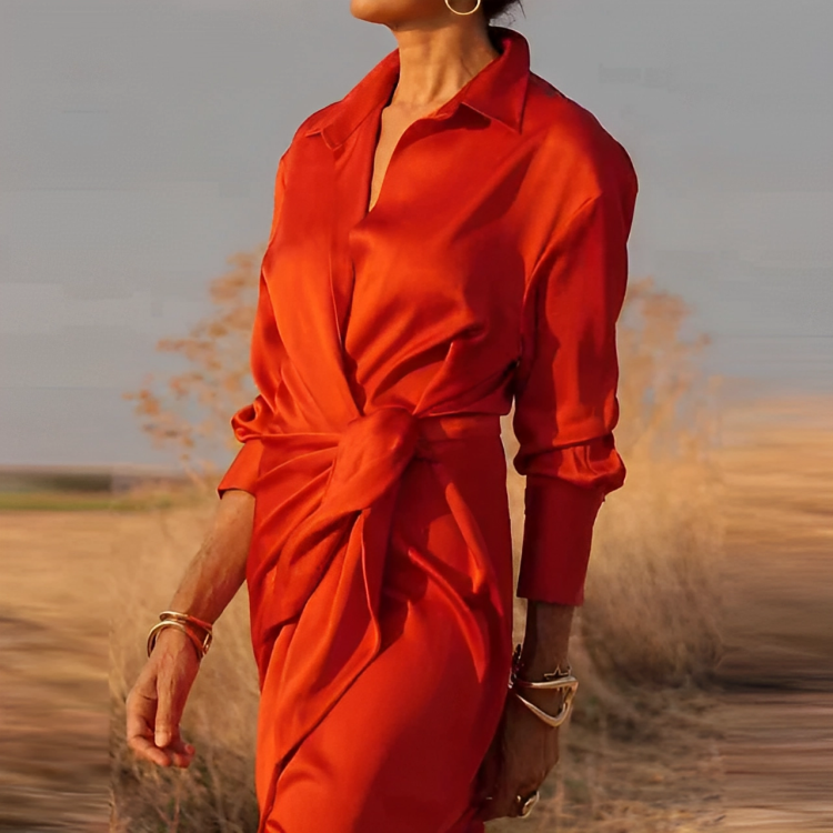 Everyday Satin Dress