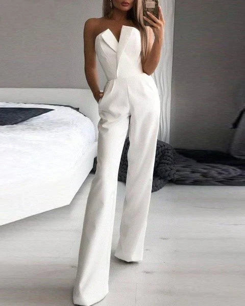 Brunch Long-Sleeve Jumpsuit