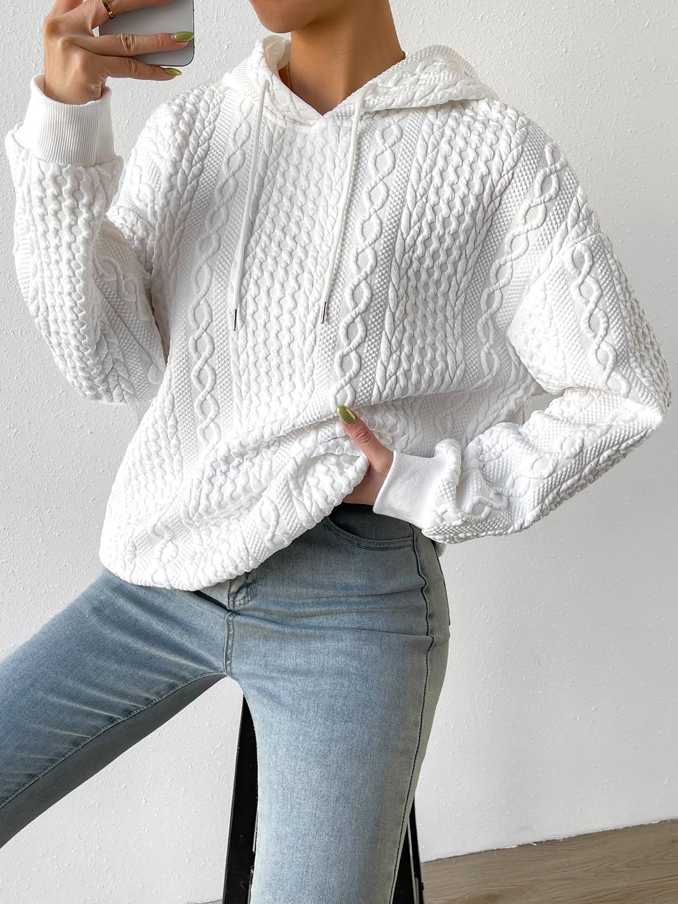 Relaxed Buttoned Sweater