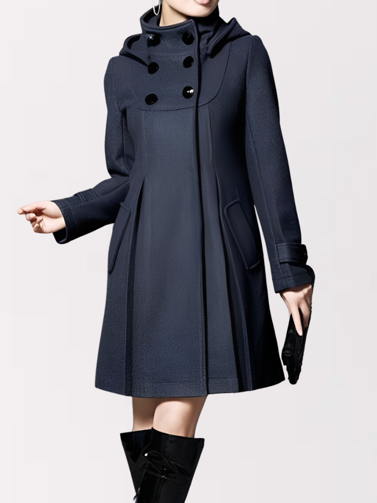 Relaxed Buttoned Coat