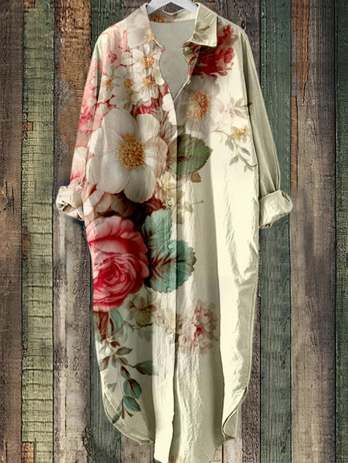 Sunset Linen Dress