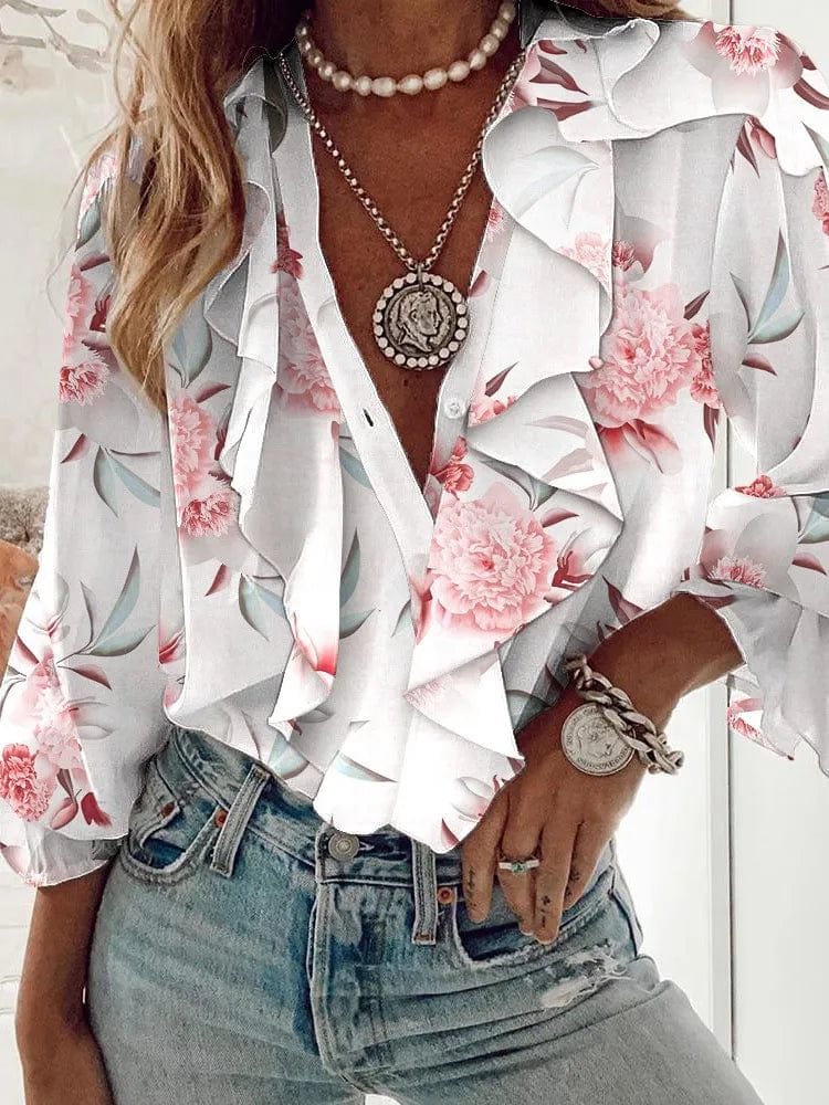 Morning Tie-Neck Blouse