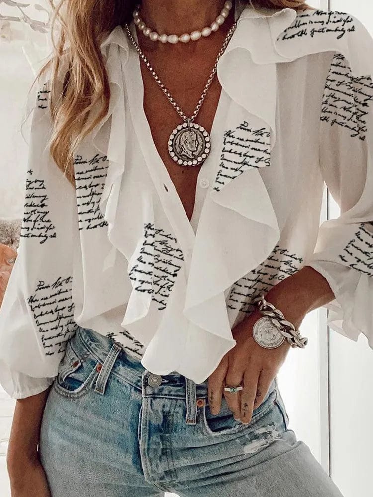 Morning Tie-Neck Blouse