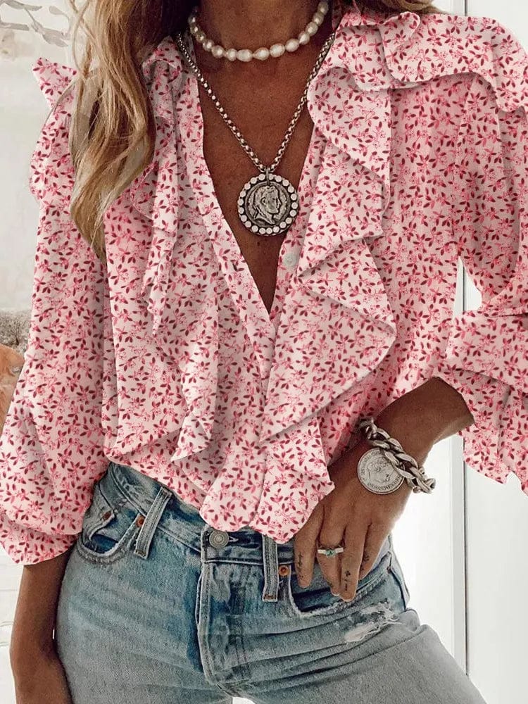 Morning Tie-Neck Blouse