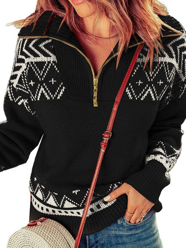 Textured Oversized Sweater