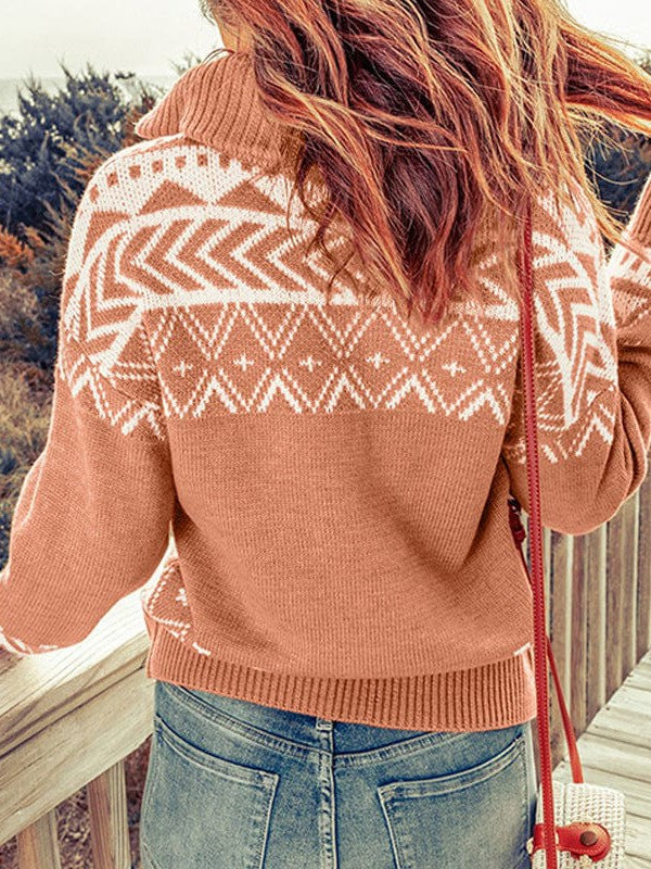 Textured Oversized Sweater