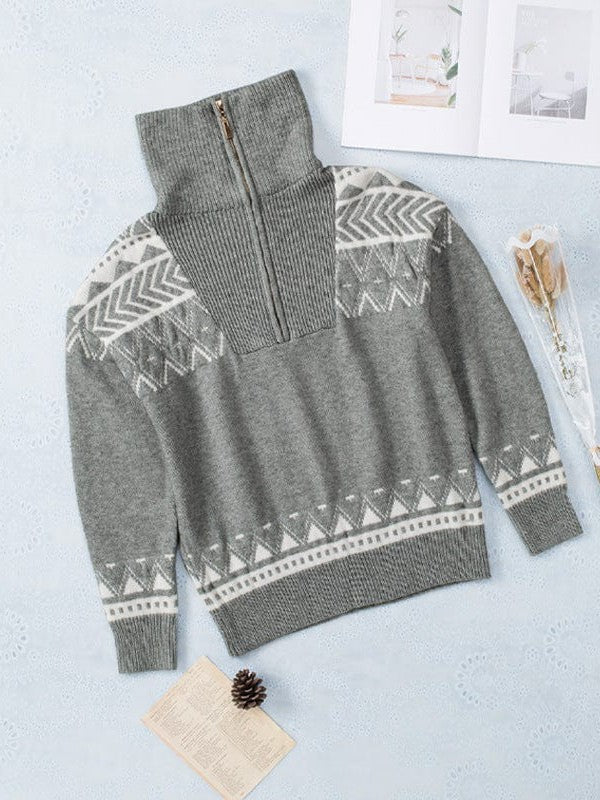 Textured Oversized Sweater