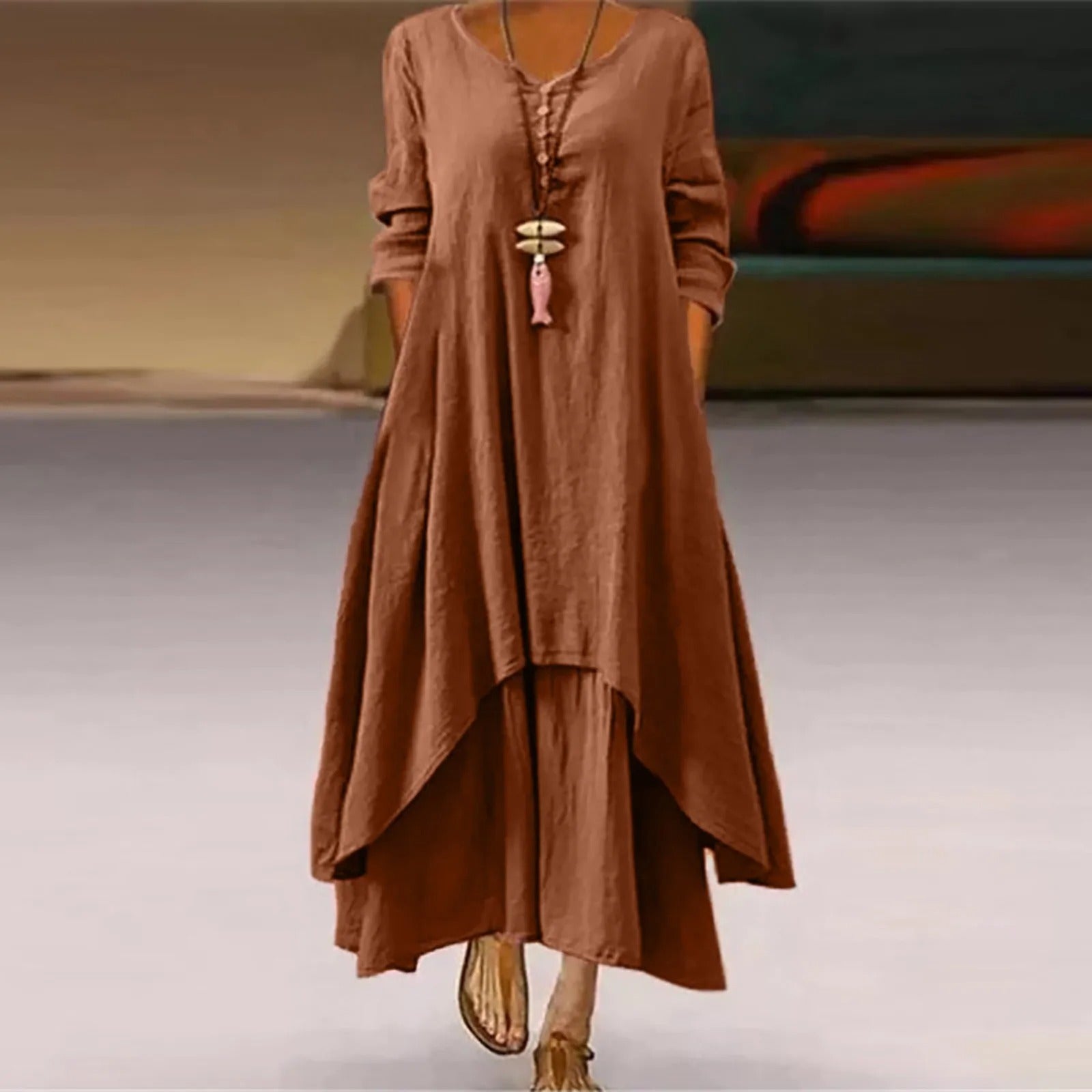 Feminine Shirt Dress