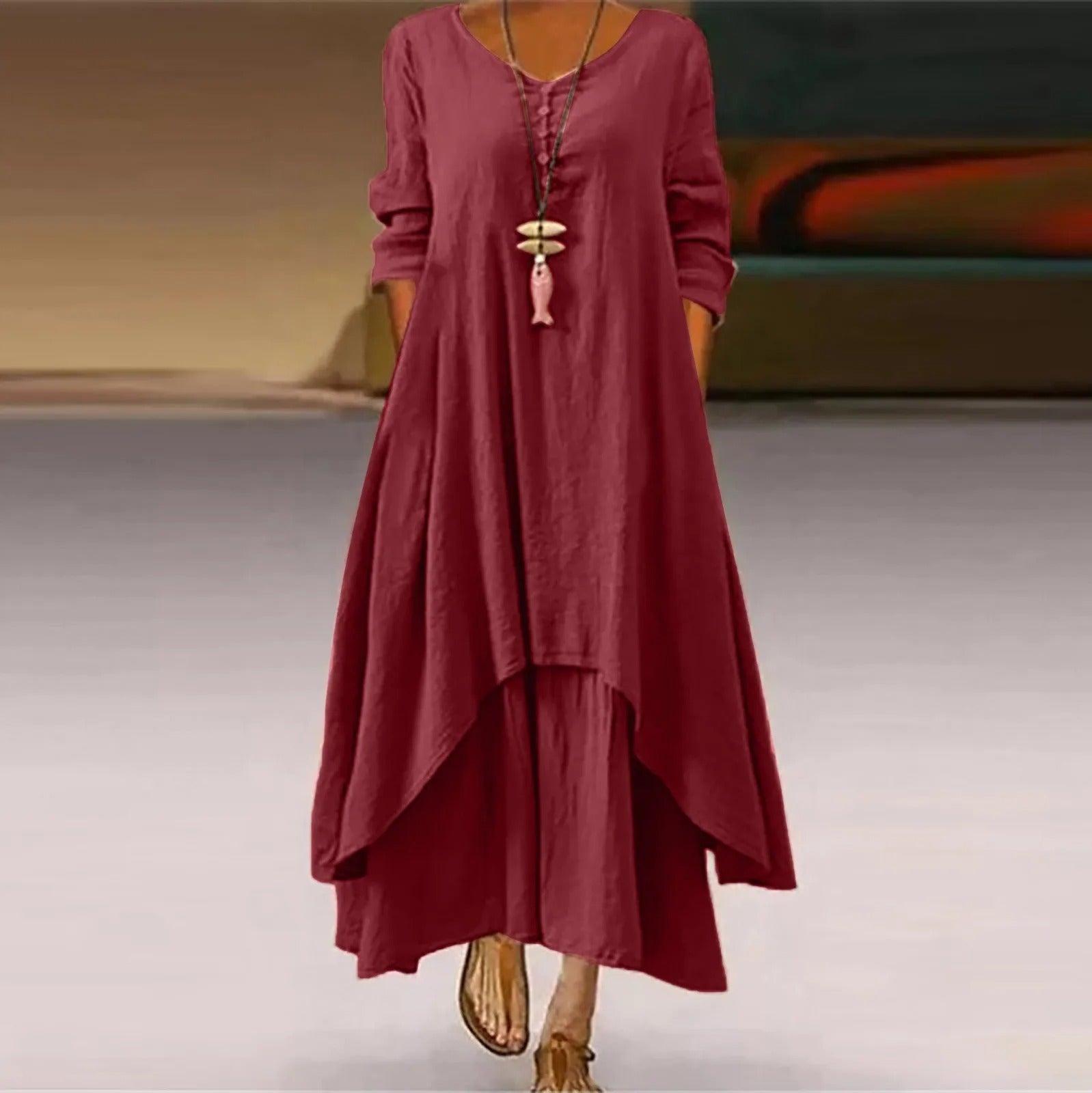 Feminine Shirt Dress