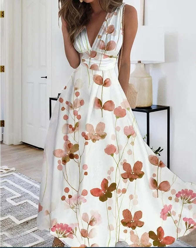 Fresh V-Neck Dress