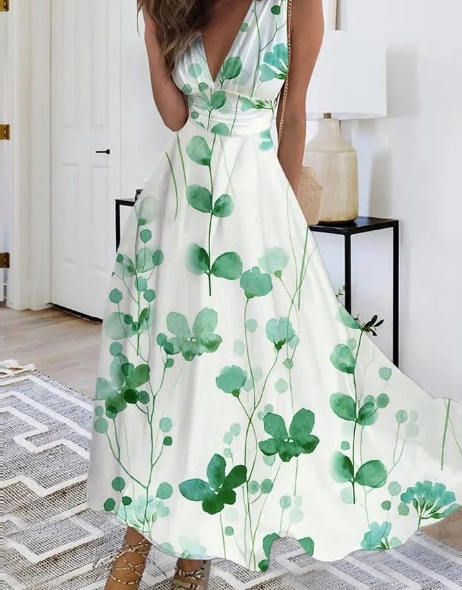 Fresh V-Neck Dress