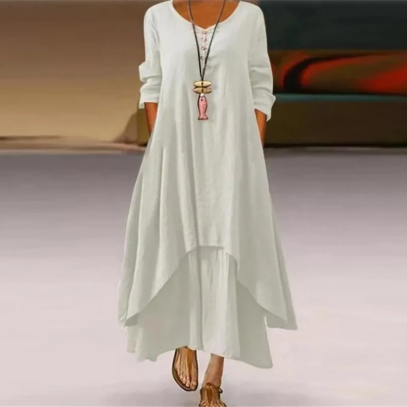 Feminine Shirt Dress
