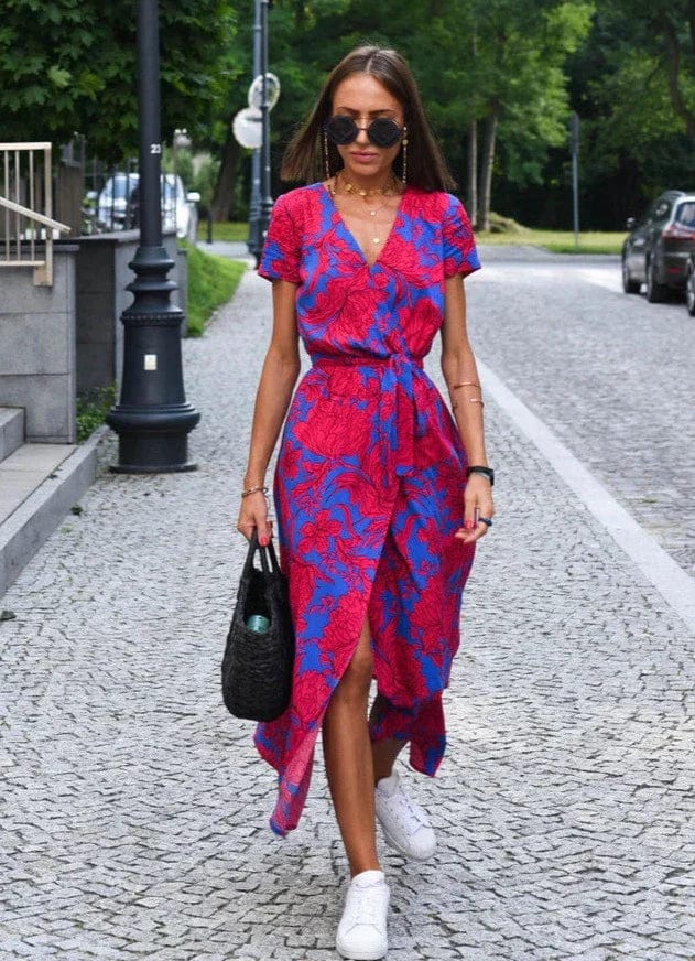 Natural Tiered Dress