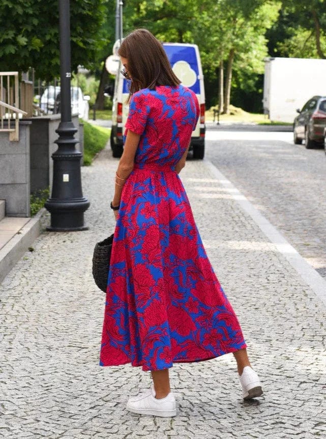 Natural Tiered Dress
