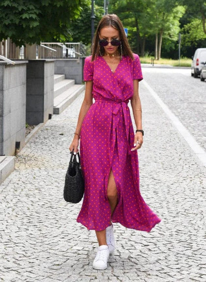 Natural Tiered Dress