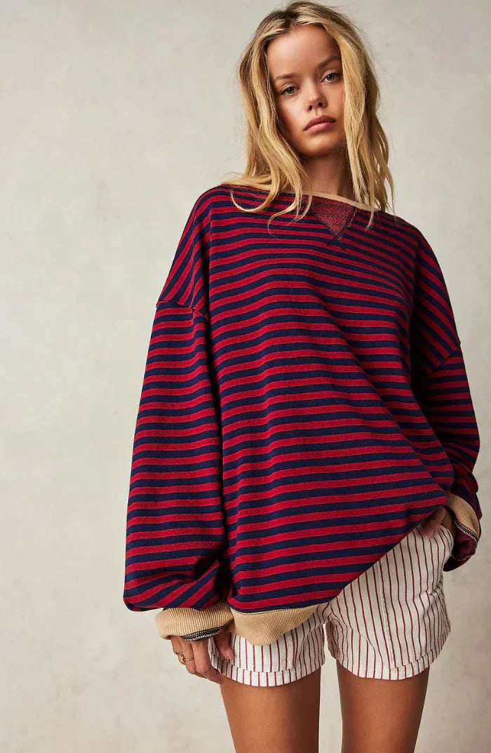 Relaxed Buttoned Sweater