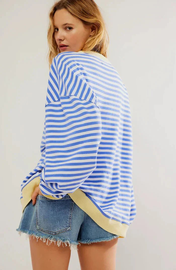 Relaxed Buttoned Sweater