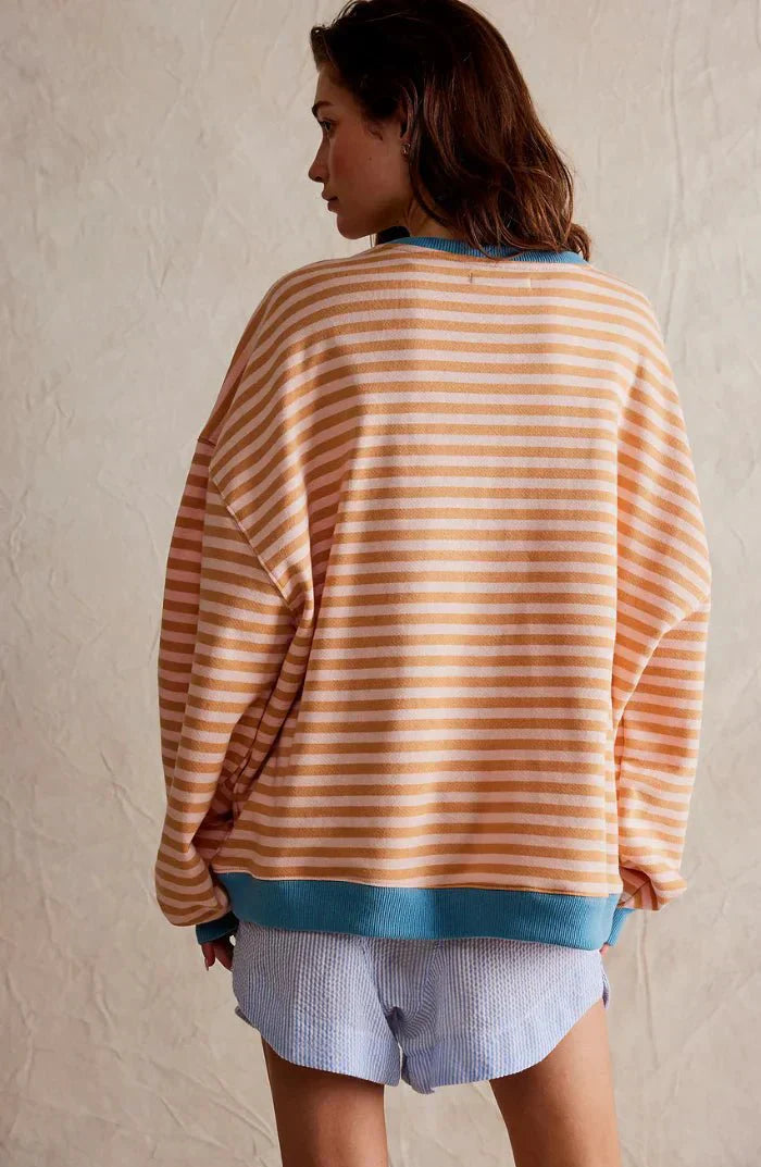 Relaxed Buttoned Sweater