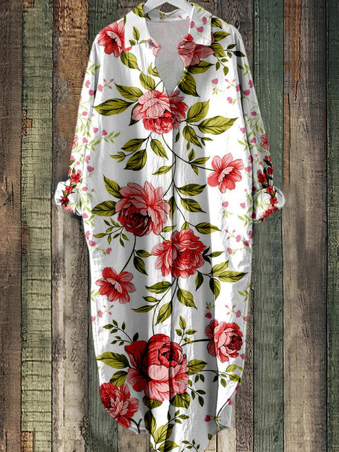 Sunset Linen Dress