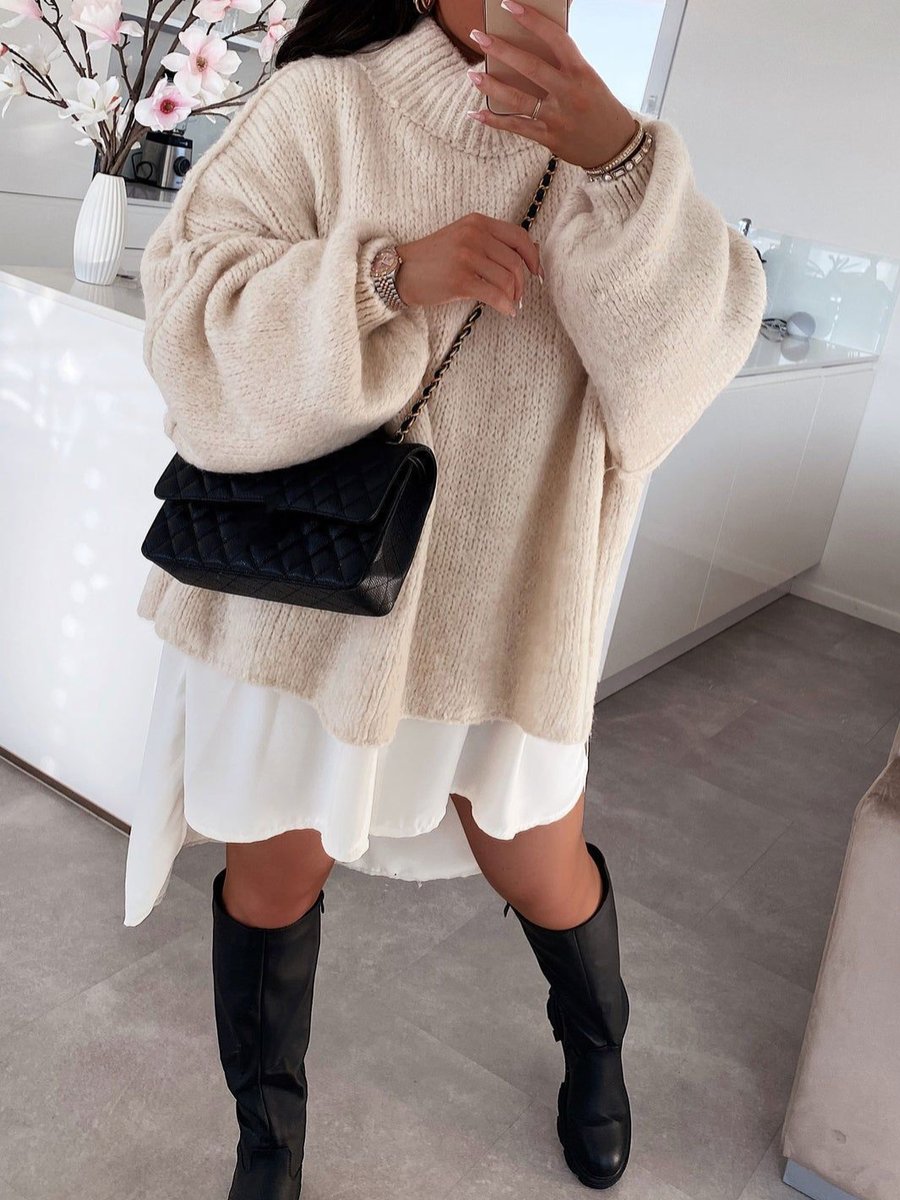 Warm Cropped Sweater