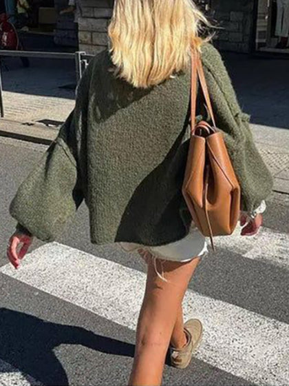 Warm Cropped Sweater