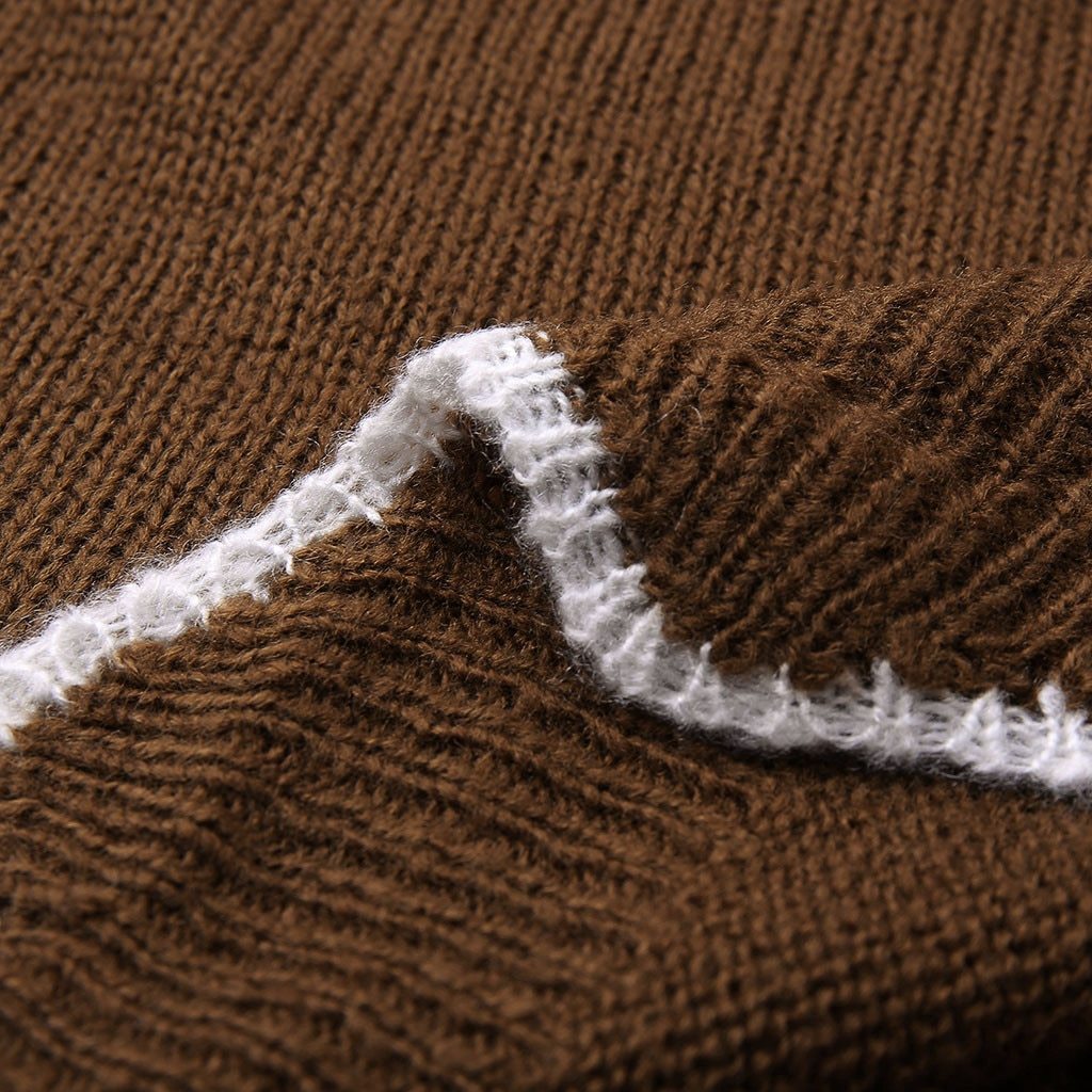 Casual Cropped Sweater