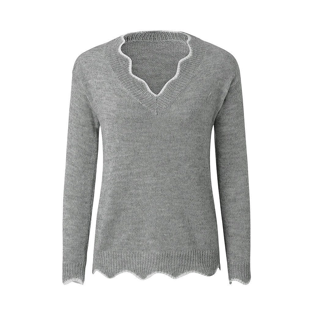 Casual Cropped Sweater