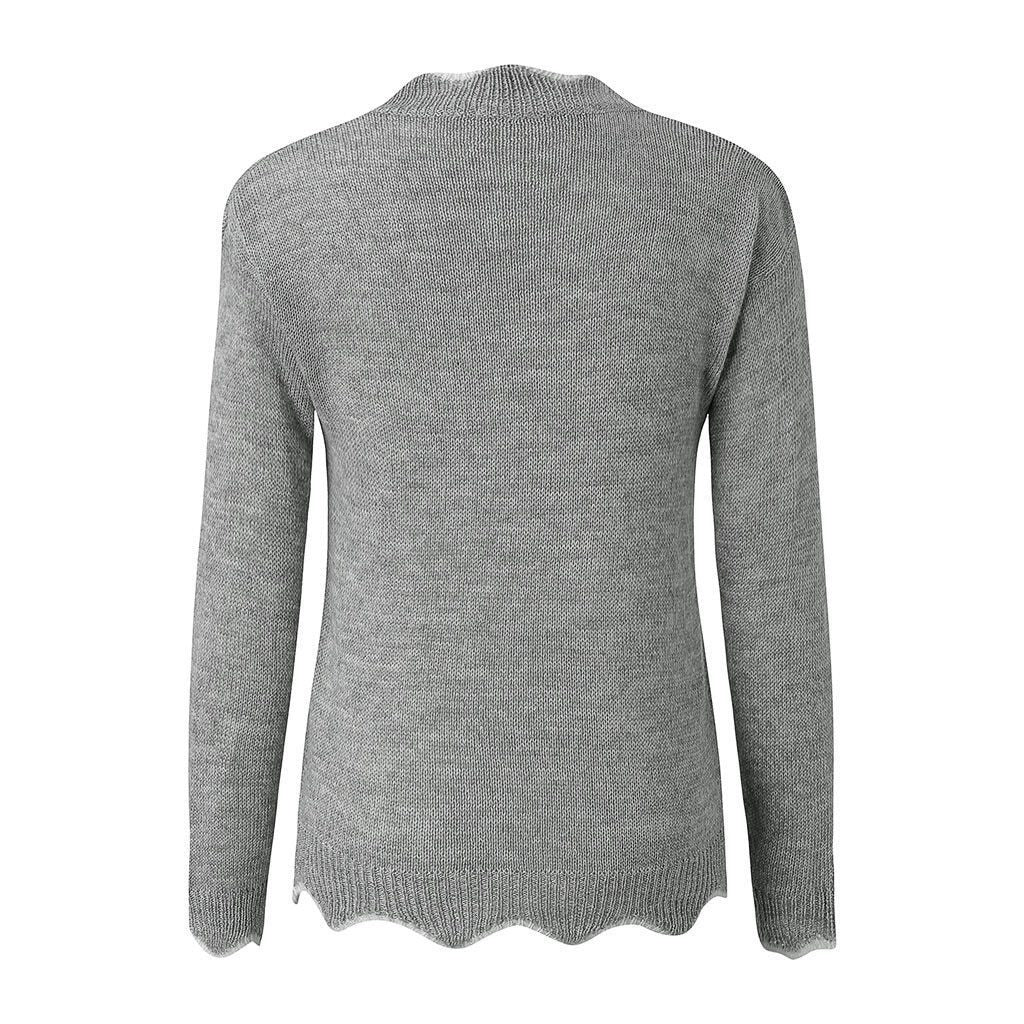 Casual Cropped Sweater