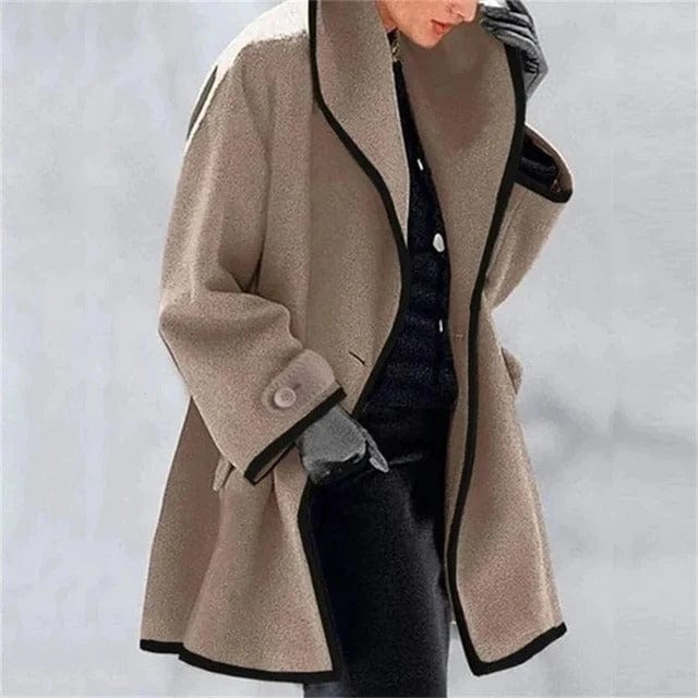 Everyday Buttoned Coat