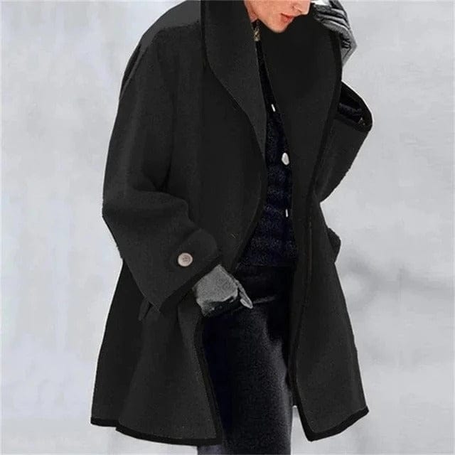 Everyday Buttoned Coat