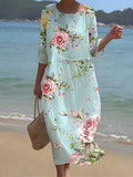 Sunday Solid Dress