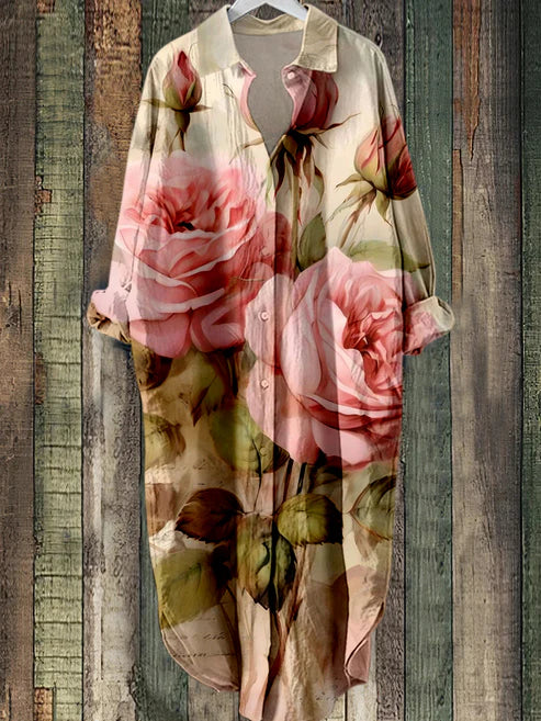 Sunset Linen Dress