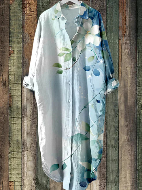 Sunset Linen Dress