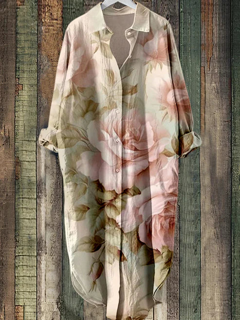 Sunset Linen Dress