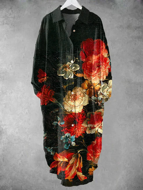 Sunset Linen Dress