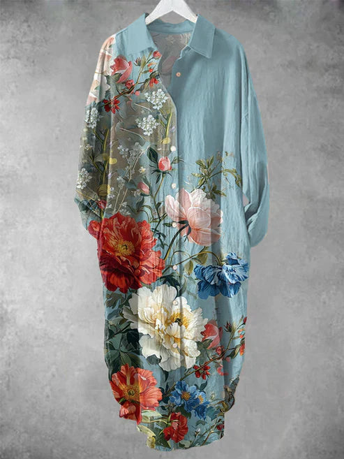 Sunset Linen Dress