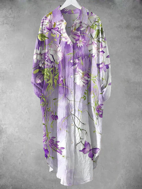 Sunset Linen Dress