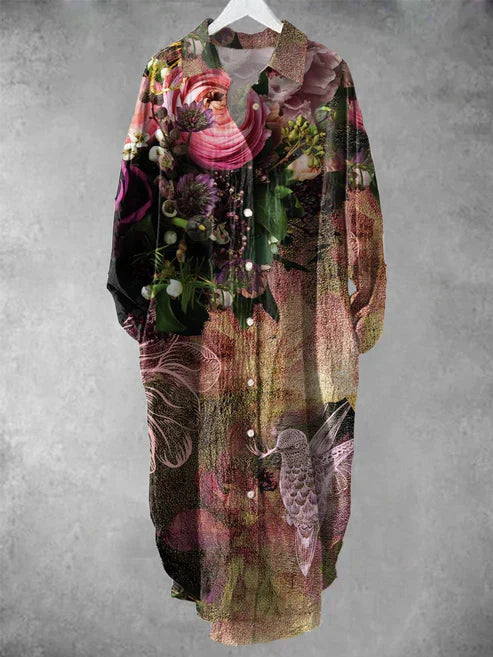 Sunset Linen Dress