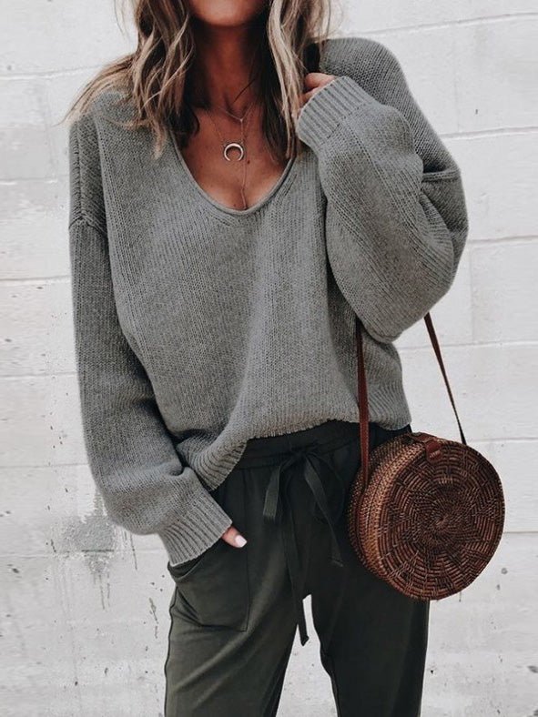 Everyday Buttoned Sweater