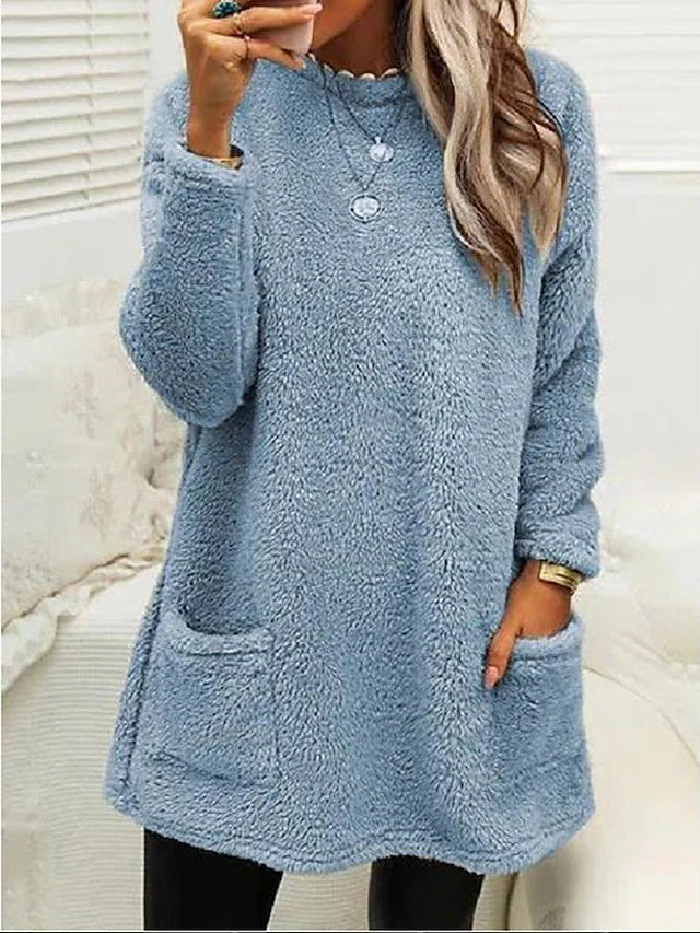 Warm Ribbed Sweater